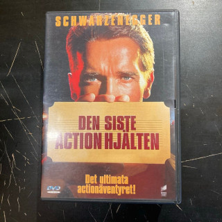 Last Action Hero DVD (VG+/VG+) -toiminta/komedia-